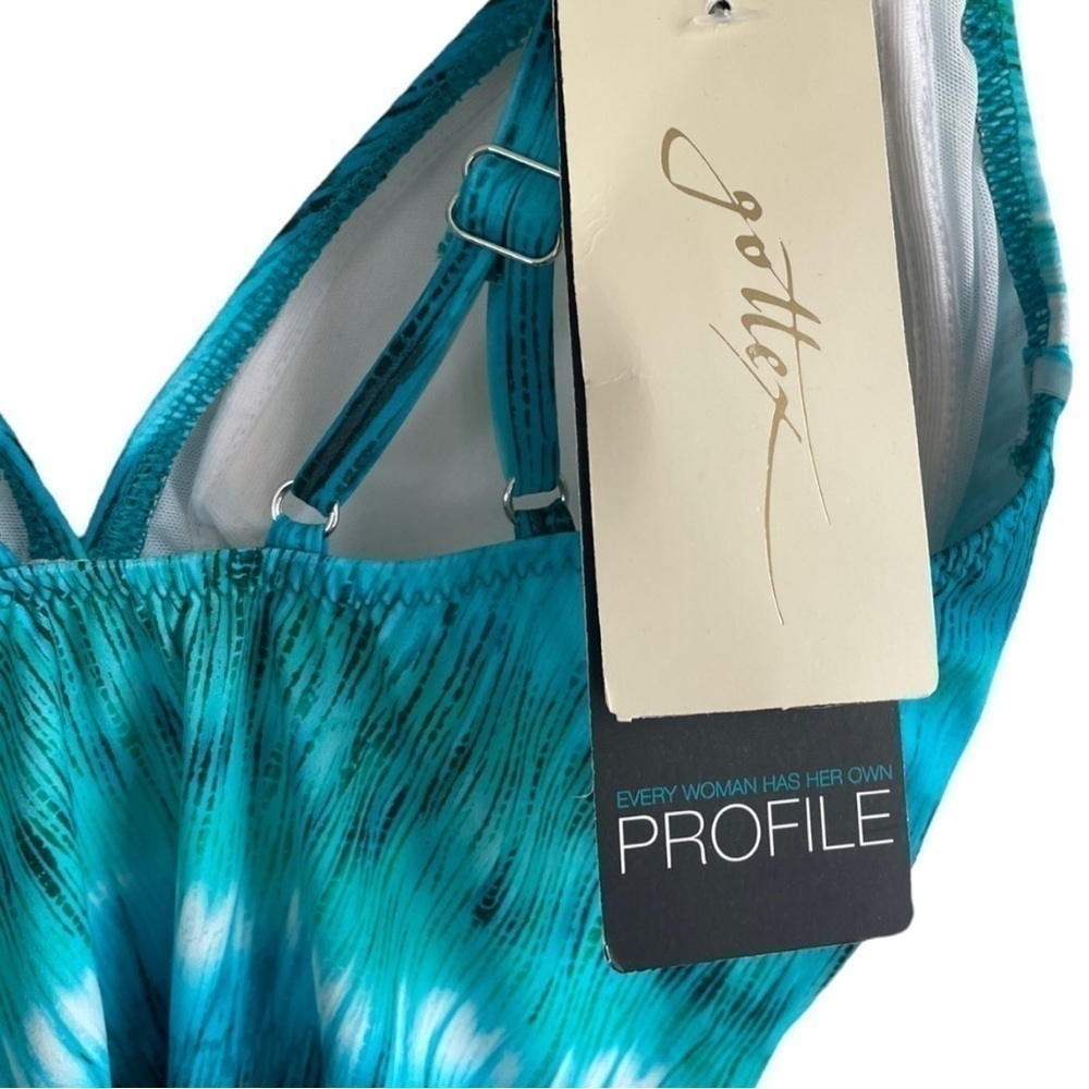 Profile by Gottex‎ 6 Standard Aqua Fresco Halter Tankini - Picture 9 of 11